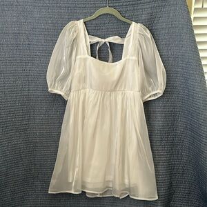 Lovaula Boutique White Mini Dress